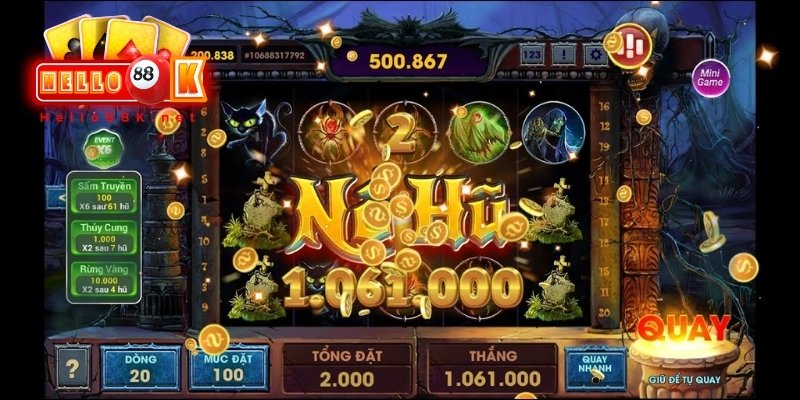 Nổ hũ đổi thưởng với tiện ích, tính năng thông minh