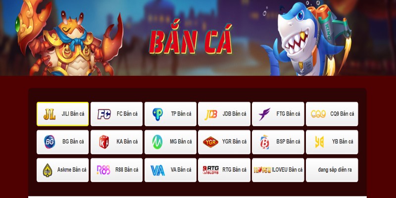 Top siêu phẩm bắn cá hot nhất